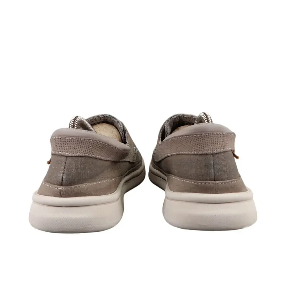Clarks Shoes Men 8.5 Sneaker Casual Boat Loafer Cantal Comfort Lifestyle Slip On